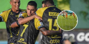La mano que debió invalidar el segundo gol de Alianza Petrolera