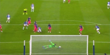 Jan Oblak y la tremenda atajada a Luis Díaz en Champions