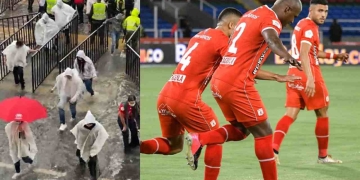 América vs. Tolima: formaciones titulares y el aguacero en Cali