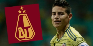 Deportes Tolima y su confusa publicación sobre James Rodríguez
