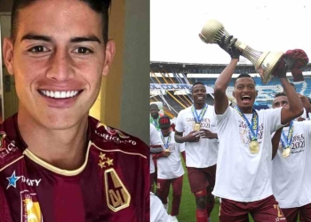 James modo hincha: «Tolima es un equipo grande»
