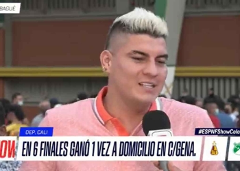 Michael Rangel en Ibagué, habló sobre la final de la Liga BetPlay