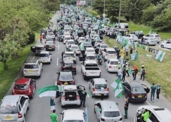 ¡Locura en la llegada al estadio Deportivo Cali!