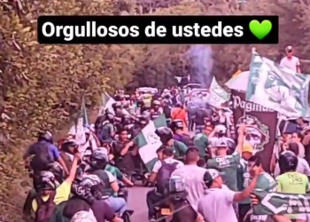 Promesa de Dudamel por el masivo acompañamiento de hinchas de Deportivo Cali