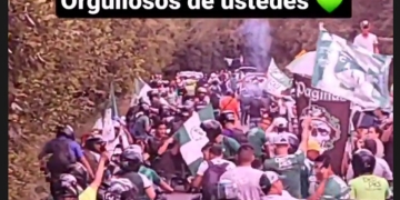 Promesa de Dudamel por el masivo acompañamiento de hinchas de Deportivo Cali