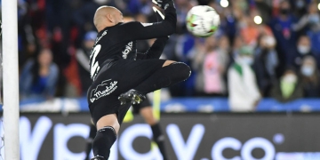 Diego Novoa, ¡inmenso ante Millonarios en el Campín!