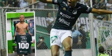 ¿Qué significa el 100 con el que celebró Hárold Preciado?