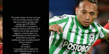 Problemas para Jarlan Barrera: “¿A tu propio hijo lo dejas en la calle?”