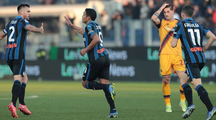 Luis Muriel: Gol para Atalanta en difícil juego contra la Roma