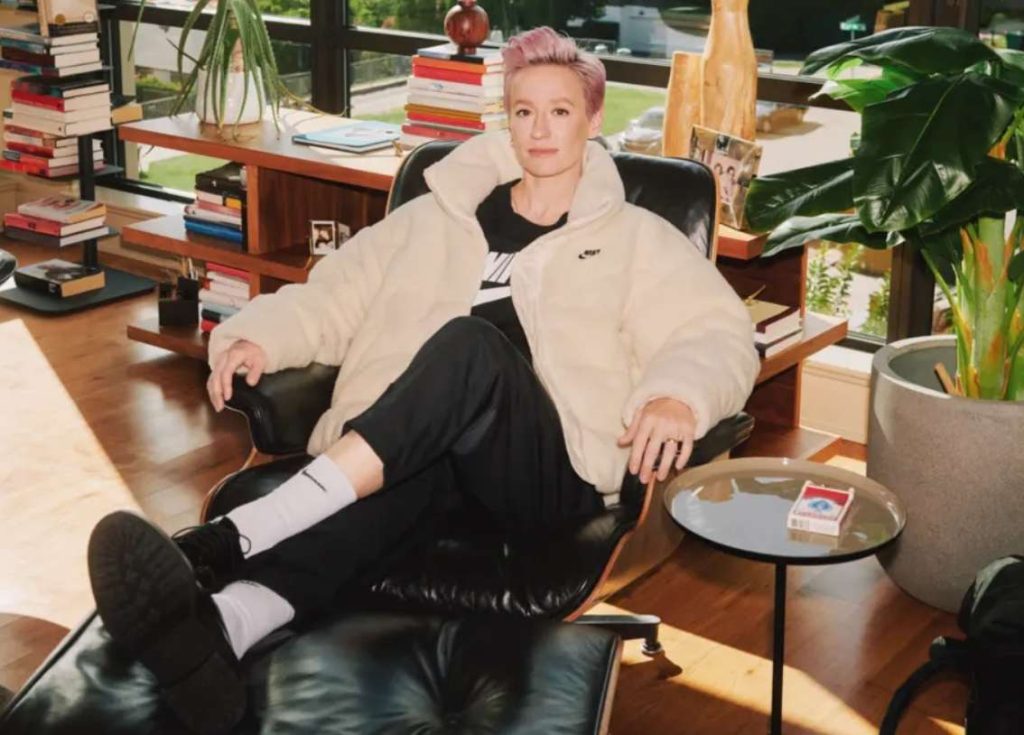 Megan Rapinoe presenta nueva línea de ropa Nike