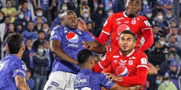 Liga BetPlay: Millonarios vs América de Cali, titulares