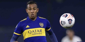 Asistencia de Sebastián Villa para el 'Toto' Salvio en el triunfo de Boca Juniors