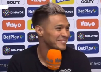 Teo Gutiérrez y la “pregunta fuera del contexto de la final” que respondió en rueda de prensa