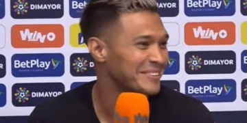 Teo Gutiérrez y la “pregunta fuera del contexto de la final” que respondió en rueda de prensa