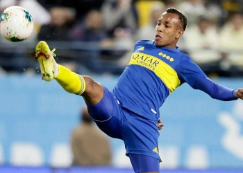 Sebastián Villa, goles y elogios con Boca Juniors