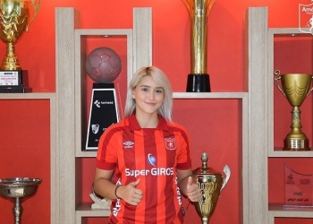 América: Sharon Corrales y su video de presentación en Instagram