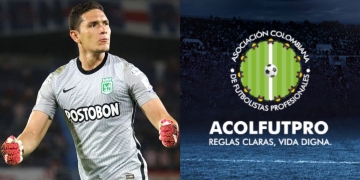 ACOLFUTPRO también apoya al arquero Aldair Quintana