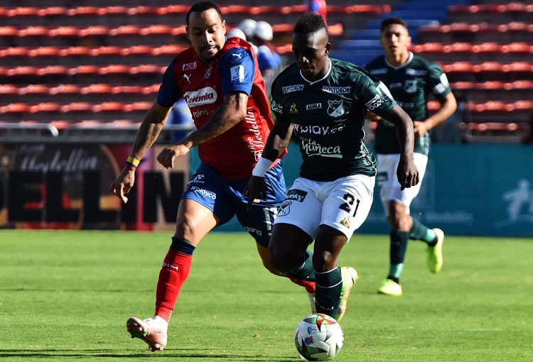 DIM, Deportivo Independiente Medellín, Deportivo Cali, DaleRojo, Liga BetPlay 2022-I, ficha técnica