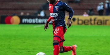 Edwin Mosquera, el ex Medellín que fue presentado en su nuevo equipo