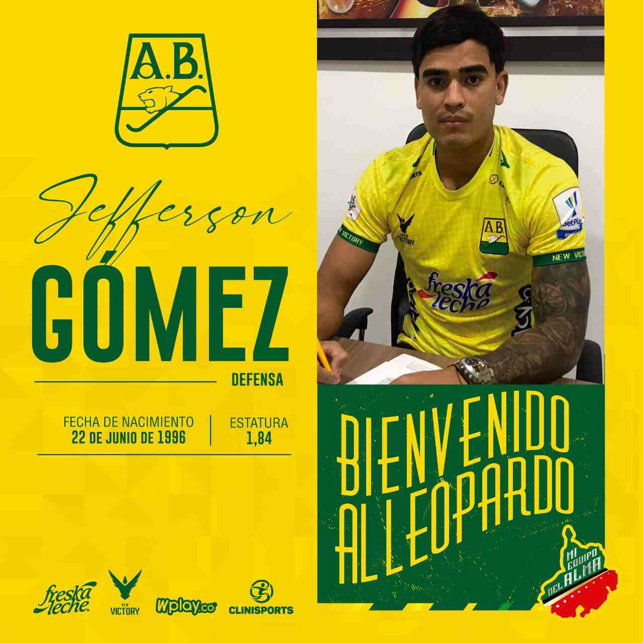 Atlético Bucaramanga apuesta por Jefferson Gómez