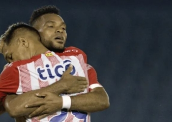 Miguel Borja: "A todos nos gustaría tener a Teo de nuestro lado"