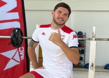 Fernando Coniglio anotó su primer gol con Santa Fe