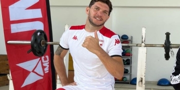 Fernando Coniglio anotó su primer gol con Santa Fe