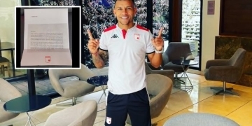 Santa Fe: ¡La sorpresa con la que se encontró Wilson Morelo en el camerino!