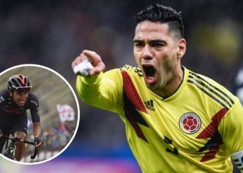 Egan Bernal y su mensaje de agradecimiento a Falcao García