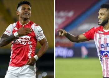 Hasta Miguel Borja celebró los goles de Wilson Morelo