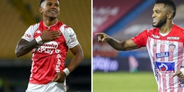 Hasta Miguel Borja celebró los goles de Wilson Morelo