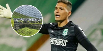 Barras de Nacional siguen con la campaña contra Aldair Quintana