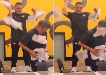 El buen ambiente del camerino de América con Osorio