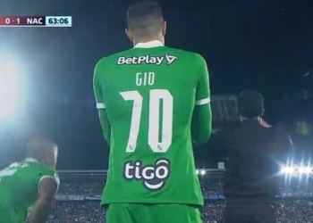 Gio Moreno volvió a jugar en el fútbol colombiano en discreto partido
