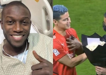 Ousmane Coulibaly agradece a James Rodríguez