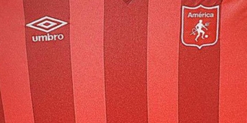 Filtran diseños de camisetas 2033 Umbro para América de Cali