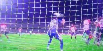 ¿Gol de Olivera o autogol de Moreno? Festejo de Atlético Nacional al minuto 7