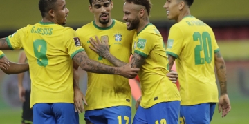 Con goleada, Brasil ayudó a Colombia en la tabla de posiciones