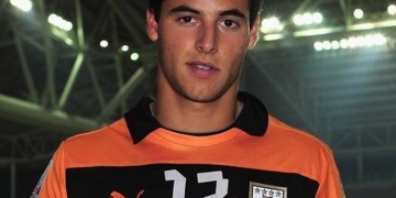 La historia de Guillermo de Amores en la selección de Uruguay