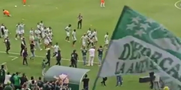 La curiosa vuelta olímpica de Deportivo Cali