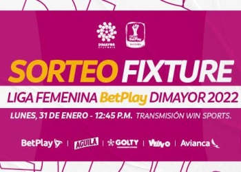 Todo listo para el sorteo de la Liga Femenina BetPlay DIMAYOR