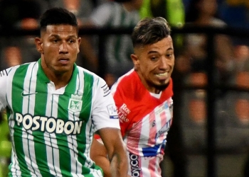 Primer gol de Fernando Uribe en Junior: ¡A Atlético Nacional en el Atanasio!