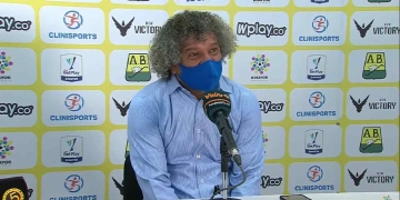 "No jugamos bien, nos costó" Gamero tras empate con Bucaramanga