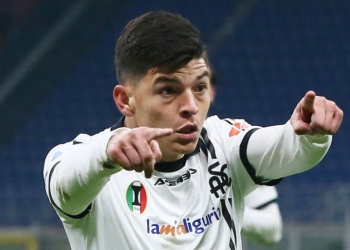 El primer gol de Kevin Agudelo en la temporada con Spezia: ¡Al Milan en San Siro!
