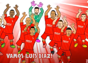 ¡La canción de 442oons para Luis Díaz y su llegada a Liverpool!
