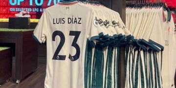 El histórico 23 de Liverpool y su bienvenida a Luis Díaz