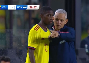 Reinaldo Rueda y lo “reconfortante” del debut de Yaser Asprilla
