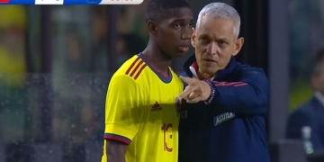 Reinaldo Rueda y lo “reconfortante” del debut de Yaser Asprilla