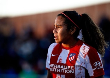Leicy Santos volvió al gol con Atlético de Madrid