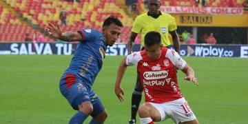 Apretada victoria de Santa Fe sobre el Medellín